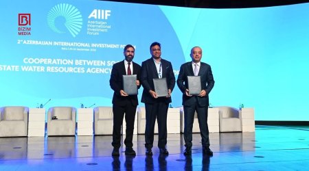 II Azərbaycan Beynəlxalq İnvestisiya Forumunda mühüm sənədlər imzalandı &ndash; SİYAHI/FOTO