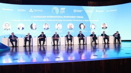 &ldquo;Azərbaycan Cənubi Qafqaz&ndash;Mərkəzi Asiya strateji tərəfdaşlıqlarının mərkəzində: Regional əməkdaşlığın əsas drayveri&rdquo; adlı sessiya keçirildi - FOTO
