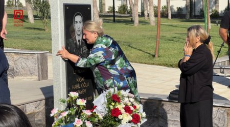 Hərbi Memorial Məzarlıqdan duyğusal görüntülər - FOTO/VİDEO