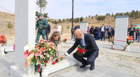 Zəngilan və Cəbrayıl rayonlarında şəhidlərin xatirəsi anıldı - FOTO
