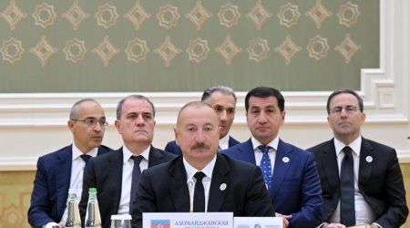Azərbaycan və Mərkəzi Asiya Dövlət başçılarının 8-ci Məşvərət görüşü keçirildi - FOTO