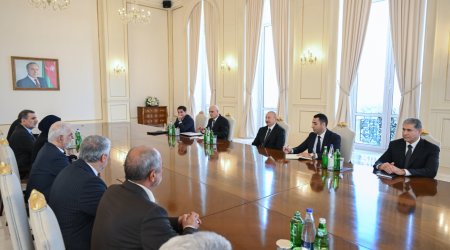 İlham Əliyev İranın daxili işlər nazirini qəbul etdi &ndash; FOTO/VİDEO