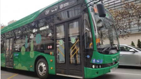 Bakıda elektrik avtobusları fəaliyyətə başladı - Marşrutların SİYAHISI - FOTO