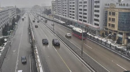 Bakı yollarında vəziyyət necədir? - FOTO