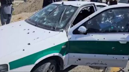 İranda polis avtomobillərinə HÜCUM – Ölənlər var – VİDEO