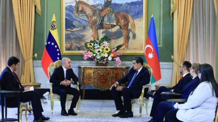 Səfirimiz etimadnaməsini Venesuela Prezidentinə təqdim etdi – FOTO