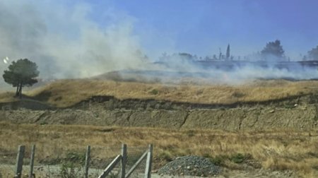 Əkin sahəsini yandırdı, 400 manat cərimələndi – FOTO