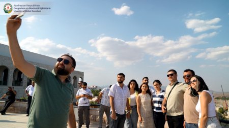 Xocalı və Xankəndi şəhərlərinə infotur təşkil edildi – FOTO/VİDEO