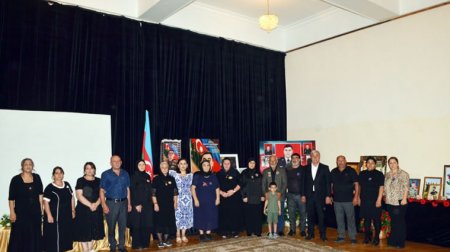 Şəhidlərin xatirəsi anıldı - FOTO