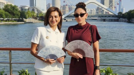 Mehriban Əliyeva ilə Anna Akopyan birgə şəkil çəkdirdi – FOTO