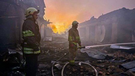 Rusiya Ukraynanın bu şəhərinə zərbə endirdi – FOTO