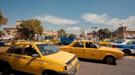 İranda taksi sürücüləri ETİRAZLARA başladılar - VİDEO