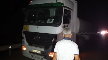 Biləsuvarda YOL QƏZASI: 1 nəfər həlak oldu, 3 nəfər xəsarət aldı - FOTO