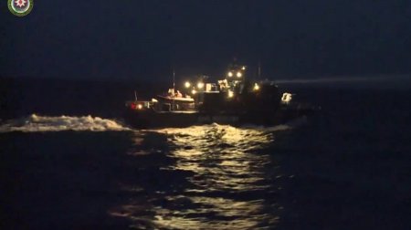 Xəzərdə xüsusi əməliyyat keçirildi: Atəş açıldı, yaralı var - VİDEO