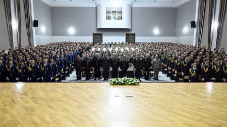 Hərbi təhsil müəssisələrində "Bilik günü" və andiçmə mərasimləri keçirildi - FOTO