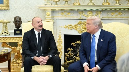İlham Əliyev Donald Trampa təşəkkür etdi – FOTO