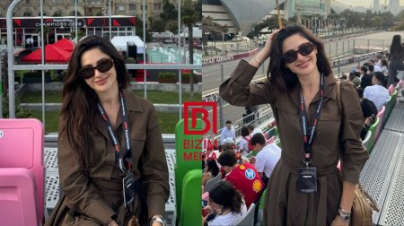 Nəsrin Cavadzadə “Formula 1”də - VİDEO
