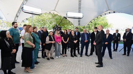 Prezident: Bu gün bütün Qarabağ və Şərqi Zəngəzur tikinti meydançasıdır