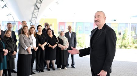 Prezident: “Zəngəzur və Araz dəhlizi buradan keçəcək” – VİDEO