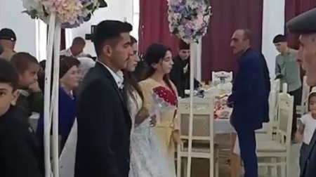 Əfsanənin yasa dönən toyundan görüntülər – VİDEO