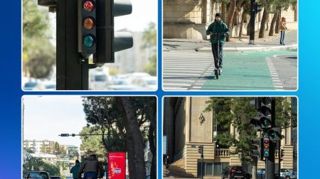 Bakının bu küçələrində işıqforlara velosiped bölmələri quraşdırıldı – SİYAHI