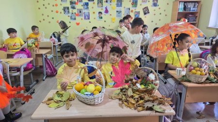 111 saylı məktəbin şagirdləri payızın gəlişini şənliklə qeyd etdilər – FOTO/VİDEO