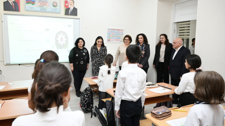 Leyla Əliyeva Bülbül adına Orta İxtisas Musiqi Məktəbində - FOTO