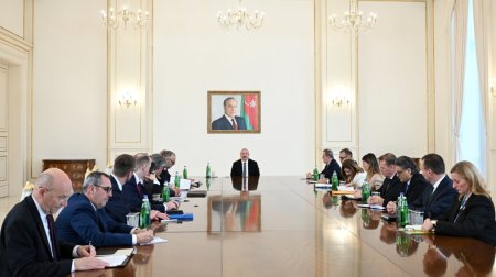 Prezident NATO nümayəndə heyətini qəbul etdi – FOTO