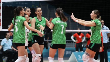 Voleybol millimiz bu gün finalda Türkiyə ilə qarşılaşacaq