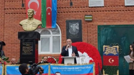 Milli Qəhrəman Pəncəli Teymurovun ailəsi ziyarət olundu - FOTO