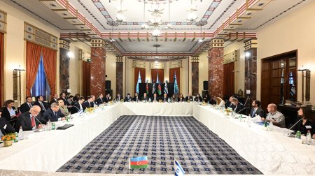 İqtisadiyyat naziri Azərbaycan - İsrail Birgə Komissiyasının 4-cü iclasında iştirak edib - FOTO