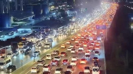 Bakının bəzi yollarında SIXLIQ VAR