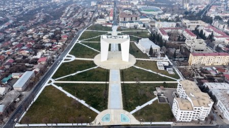 Xankəndidə bu gün açılışı olan Zəfər parkından FOTOLAR