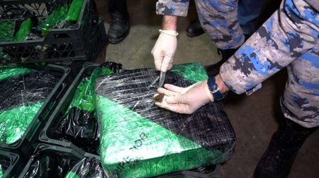 Astara gömrüyündə 148 kq narkotik belə aşkarlandı &ndash; VİDEO