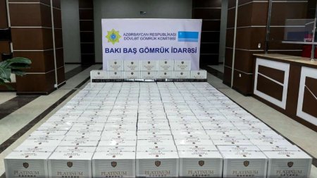 Gömrükçülər Xırdalanda əməliyyat keçirdi - 1 milyon 180 min ədəd siqaret... - FOTO-VİDEO