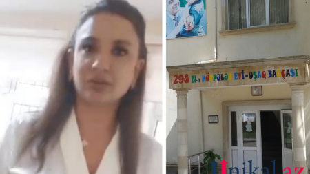 Uşaqlar 5 gün bağça işçilərinin evlərində saxlanılıb - Biləcəridəki körpələr evində QALMAQAL - VİDEO