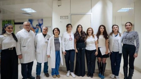 Leyla Əliyeva və Arzu Əliyeva Milli Onkologiya Mərkəzini ziyarət etdilər - FOTO