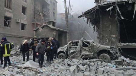 Rusiyanın Xarkova hücumu nəticəsində 30 nəfər yaralanıb - VİDEO