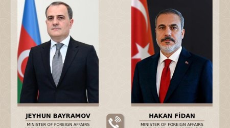 Ceyhun Bayramov Hakan Fidanla regionda təhlükəsizlik vəziyyətini MÜZAKİRƏ ETDİ