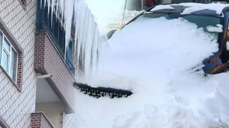 Qonşu ölkəni şaxta vurdu - Məktəblər bağlandı