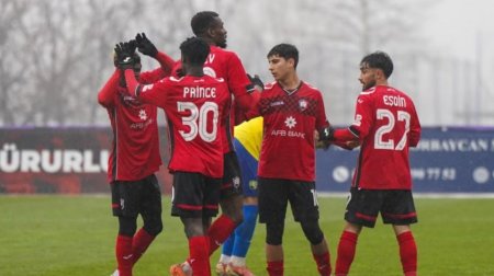 &ldquo;Qəbələ&rdquo; &ldquo;Araz Naxçıvan&rdquo;a QALİB GƏLDİ