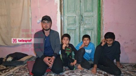 Fermada keçən uşaqlıq: Cəlilabadda 4 qardaş məktəb üzü görmür - FOTO