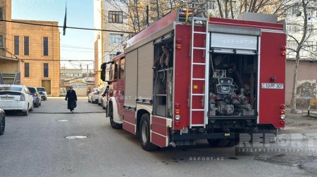 SON DƏQİQƏ! Sumqayıtda yaşayış binası yanır &ndash; FOTO