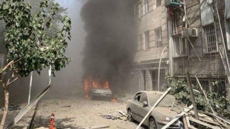 İranda daha bir yaşayış binasında partlayış oldu, ölənlər var - VİDEO