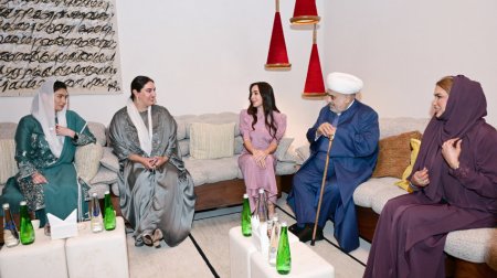 Leyla Əliyeva Əbu-Dabidə "İnsan Qardaşlığı Məclisi" tədbirində İŞTİRAK EDİB - FOTO