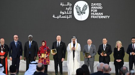 Prezidentdən təltif olunduğu mükafatla bağlı PAYLAŞIM - FOTO