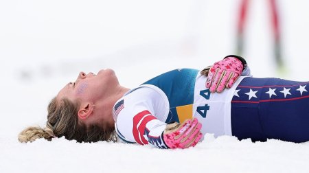 Qabırğası sınan amerikalı xizəkçi olimpiadada medal QAZANDI