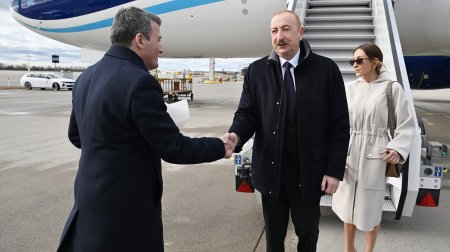 Prezident və birinci xanım Almaniyada səfərdədir &ndash; FOTO