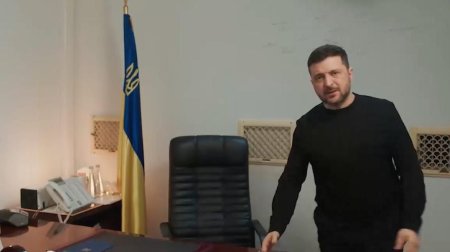 Zelenski Kiyevdəki bunkeri ilk dəfə göstərdi &ndash; FOTO/VİDEO