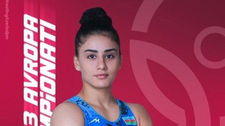 Qadın güləşçimiz AVROPA ÇEMPİONU oldu